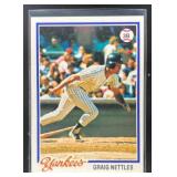 1978 TOPPS BASEBALL GRAIG NETTLES #250 NEW YORK YA