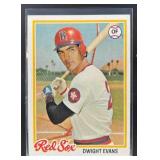 1978 TOPPS BASEBALL DWIGHT EVANS #695 BOSTON RED S