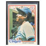 1978 TOPPS BASEBALL DUSTY BAKER #668 LOS ANGELES D