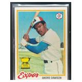 1978 TOPPS BASEBALL ANDRE DAWSON #72