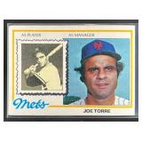 1978 TOPPS BASEBALL JOE TORRE #109 NEW YORK METS