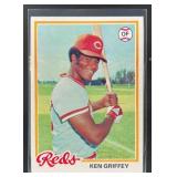 1978 TOPPS BASEBALL KEN GRIFFEY #80 CINCINNATI RED