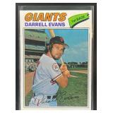 1977 TOPPS BASEBALL DARRELL EVANS #571 SAN FRANCIS
