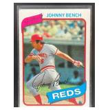 1980 TOPPS BASEBALL JOHNNY BENCH #100 CINCINNATI R