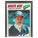 1977 TOPPS BASEBALL RALPH GARR #133 CHICAGO WHITE