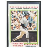 1978 TOPPS BASEBALL REGGIE JACKSON #7 NEW YORK YAN