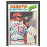 1977 TOPPS BASEBALL BOBBY MURCER #40 SAN FRANCISCO