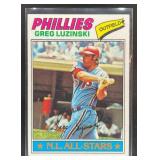 1977 TOPPS BASEBALL GREG LUZINSKI #30 PHILADELPHIA