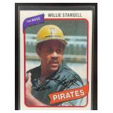 1980 TOPPS BASEBALL WILLIE STARGELL #610 PITTSBURG