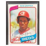 1980 TOPPS BASEBALL KEN GRIFFEY #550 CINCINNATI RE