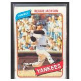1980 TOPPS BASEBALL REGGIE JACKSON #600 NEW YORK Y