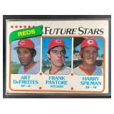 1980 Topps Baseball Reds Future Stars (Art DeFreit