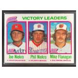 1980 Topps Baseball 1979 Victory Leaders (Joe Niek