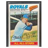 1977 TOPPS BASEBALL GEORGE BRETT #580 KANSAS CITY