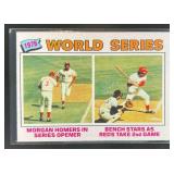 1977 TOPPS BASEBALL 1976 WORLD SERIES WS #411 BALT