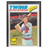 1977 TOPPS BASEBALL BUTCH WYNEGAR #175 RC MINNESOT