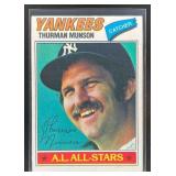 1977 TOPPS BASEBALL THURMAN MUNSON #130 NY YANKEES