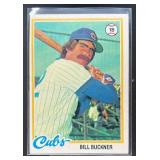 1978 TOPPS BASEBALL BILL BUCKNER #473 CHICAGO CUBS
