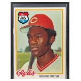 1978 TOPPS BASEBALL GEORGE FOSTER #500 CINCINNATI