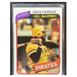 1980 TOPPS BASEBALL DAVE PARKER #310 ALL-STAR PITT