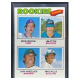 1977 Topps RC for Krukow, Wheelock and Willis only