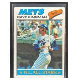 1977 TOPPS BASEBALL DAVE KINGMAN #500 NEW YORK MET