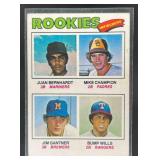 1977 Topps Baseball 1977 Rookie Infielders (Juan B