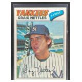 1977 TOPPS BASEBALL GRAIG NETTLES #20 NEW YORK YAN