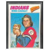1977 TOPPS BASEBALL DENNIS ECKERSLEY #525
