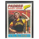 1977 TOPPS BASEBALL RANDY JONES #550 SAN DIEGO PAD