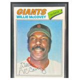 1977 TOPPS BASEBALL WILLIE MCCOVEY #547 SAN FRANCI