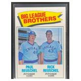 1977 Topps UER: Photo actually Rick on left, Paul
