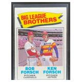 1977 TOPPS BASEBALL BOB FORSCH / KEN FORSCH BLB #6