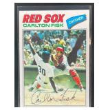 1977 TOPPS BASEBALL CARLTON FISK #640 BOSTON RED S