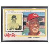 1978 TOPPS BASEBALL SPARKY ANDERSON #401 CINCINNAT