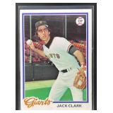 1978 TOPPS BASEBALL JACK CLARK #384 SAN FRANCISCO