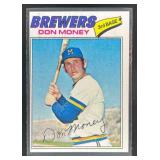 1977 TOPPS BASEBALL DON MONEY #79 MILWAUKEE BREWER