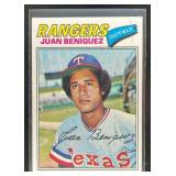 1977 TOPPS BASEBALL JUAN BENIQUEZ #81 TEXAS RANGER