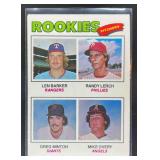 1977 Topps RC for Barker, Minton and Overy only</f
