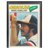 1977 TOPPS BASEBALL MIKE CUELLAR #162 BALTIMORE OR