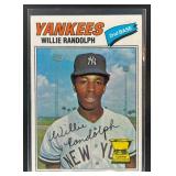1977 TOPPS BASEBALL WILLIE RANDOLPH #359 NEW YORK