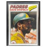 1977 TOPPS BASEBALL DAVE WINFIELD #390 SAN DIEGO P