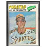 1977 TOPPS BASEBALL KENT TEKULVE #374 PITTSBURGH P