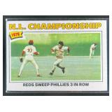 1977 TOPPS BASEBALL 1976 N.L. CHAMPIONSHIP NLCS #2