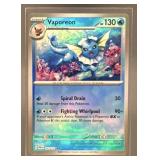 2025 POKEMON PRISMATIC EVOLUTIONS VAPOREON #022/13