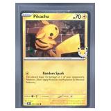 2026 POKEMON DAY PIKACHU #051/162 COSMOS HOLO