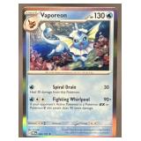2025 POKEMON PRISMATIC EVOLUTIONS VAPOREON #022/13