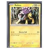 2025 POKEMON MEGA EVOLUTION RAIKOU #048/132 RARE