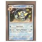 2025 POKEMON PRISMATIC EVOLUTIONS VAPOREON #168 PR