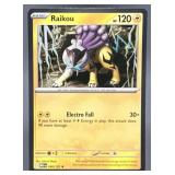 2025 POKEMON MEGA EVOLUTION RAIKOU #048/132 RARE
